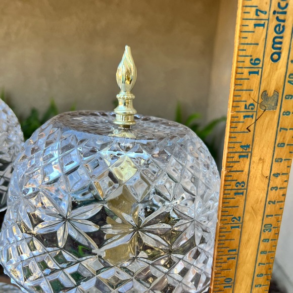 Rare Vintage Crystal Levon lamp, Chrystal lamp shade - Picture 4 of 7